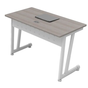 Escritorio básico 103s color ceniza