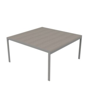 Mesa central Quadro color ceniza