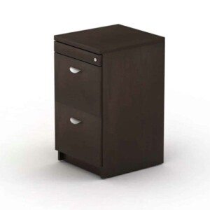 Pedestal Premium para credenza 39x47x70 chapa walnut