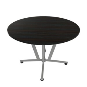 Mesa 719 redonda color chocolate