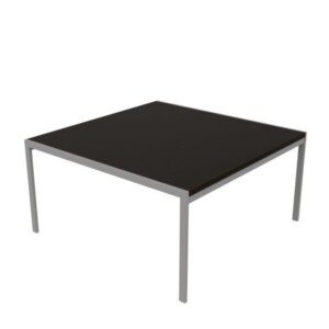 Mesa central Quadro color chocolate