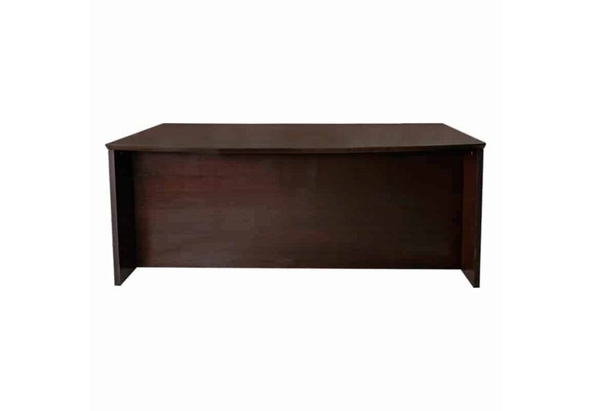 chocolate-9.jpg Escritorio Premium ejecutivo 1.82x109x75 chapa walnut, está de frente, sin nada encima