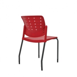 Silla multiusos Contorno rojo