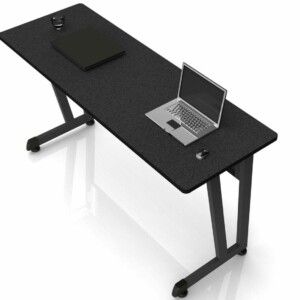 Escritorio capacitación 141s color ébano boreal