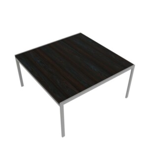 Mesa central Quadro color ébano boreal