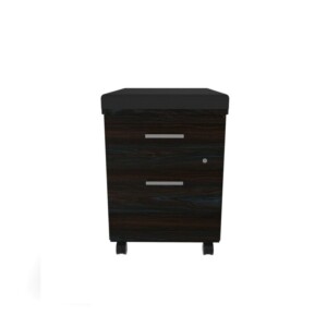 Archivero con asiento 643 color ébano boreal