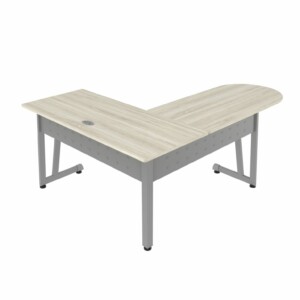 Escritorio L 120s color encino polar