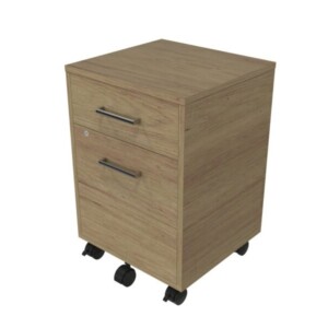 Archivero 610 móvil color eucalipto