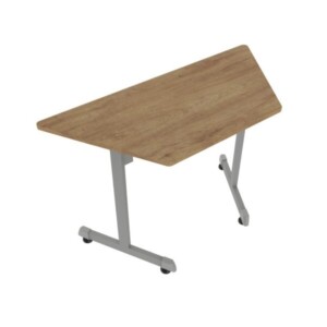 Mesa trapezoidal 239 color eucalipto