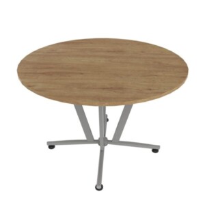 Mesa 719 redonda color eucalipto