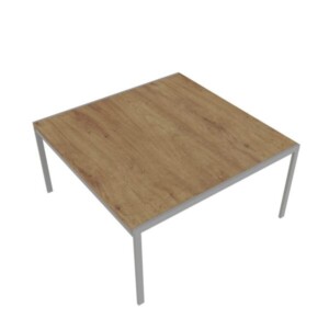 Mesa central Quadro color eucalipto