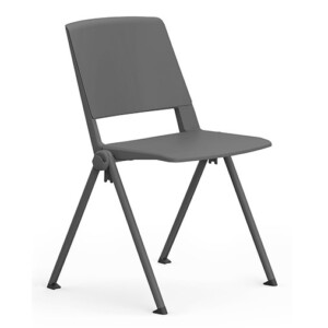 Silla de visita Nicö color gris oscuro