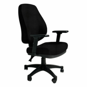 Silla operativa Esparta gris plomo