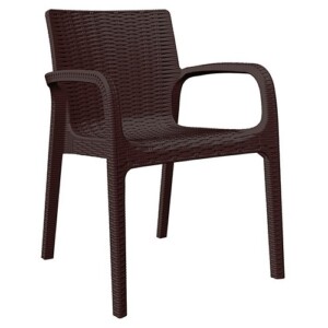 Silla Ibiza color chocolate