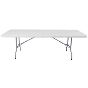 Mesa plegable rectagular 2 secciones  Eos 183x76