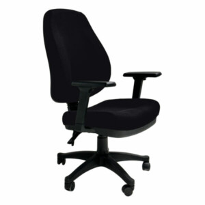 Silla operativa Esparta negro