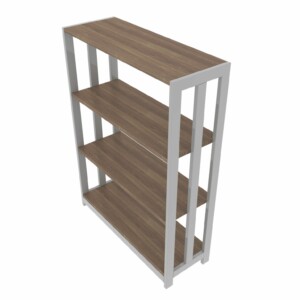 Librero 735 de piso color nogal