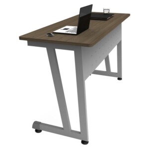 Escritorio capacitación 141s color nogal