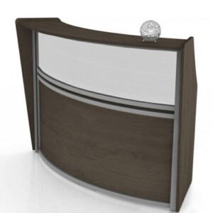 Recepción 220 policarbonato color nogal