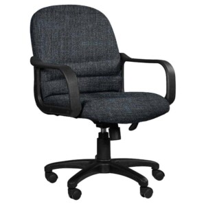 Silla semi ejecutiva Spazio Plumbago