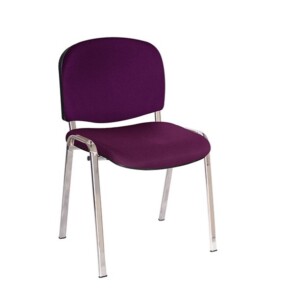 Silla de visita Ricordo cr color Rojo Vino