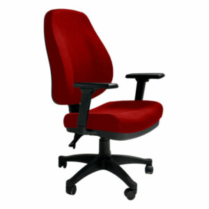 Silla operativa Esparta rojo