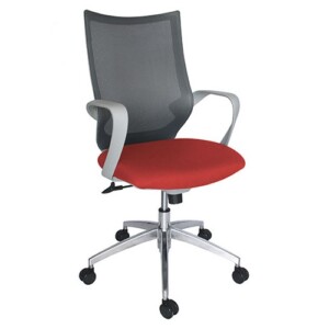 Silla semi ejecutiva Lumi rojo