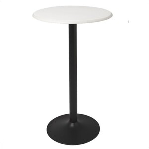 Mesa Shangai 106 blanco con negro