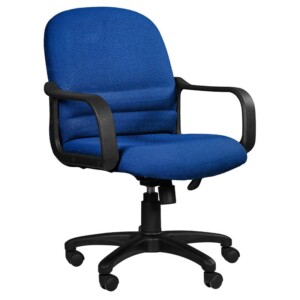 Silla semi ejecutiva Spazio Azul Eléctrico