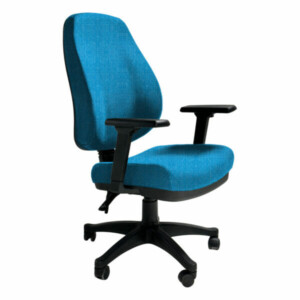 Silla operativa Esparta turquesa