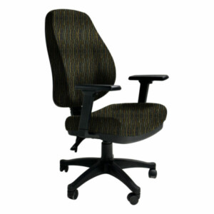 Silla operativa Esparta verde hoja