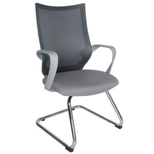 Silla de visita Lumi plata