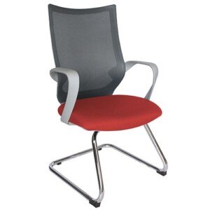 Silla de visita Lumi rojo